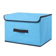 thumbnail image 2 of Pedty Home Textile Storage Socks to Receive Storage Box Foldable Clothing Sundries Portable Storage Box with Lid Foldable Storage Box, 2 of 6