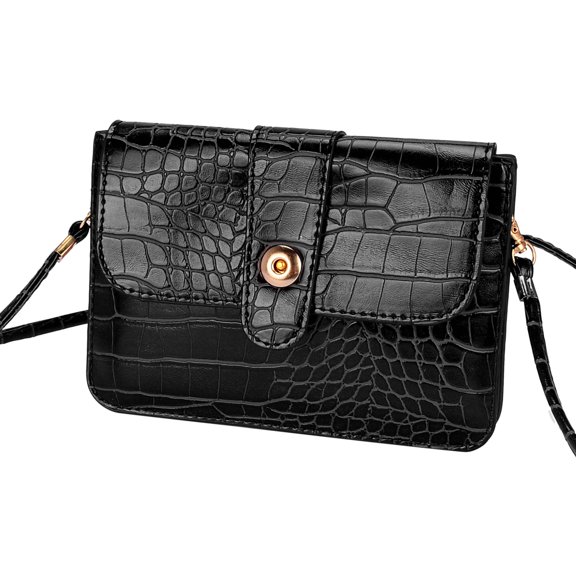 VANGODDY Crocodile Themed Eco Leather Horizontal Phone Pouch