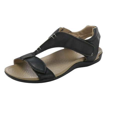 

XINSHIDE Female Sandals Fashion Slippers Flat Open Toe Sequins Slippers Summer Casual Sandals Fashion Shoes