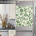 thumbnail image 3 of Yayeee Magnetic Dishwasher Cover for The Front Decoration Home Kitchen Machine Sticker Protector, Green Floral, 3 of 6