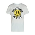 thumbnail image 5 of Everything is Fine Mens & Big Mens Graphic Tee with Short Sleeves, Sizes S-3XL, 5 of 5