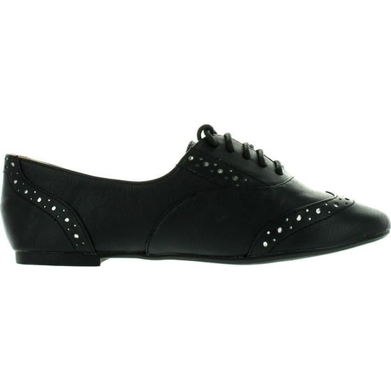 restricted black flats