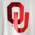 thumbnail image 4 of Women's Colosseum White Oklahoma Sooners Trey Dolman Long Sleeve T-Shirt, 4 of 4