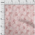 thumbnail image 1 of oneOone Rayon Pink Salmon Fabric Hexagon Geometric Fabric For Sewing Printed Craft Fabric By The Yard 56 Inch Wide, 1 of 5