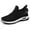 Black, variant on Wovix Womens Slip On Walking Shoes Non Slip Running Shoes Breathable Workout Shoes Lightweight Gym Sneakers Mesh Lightweight Breathable Soft Daily Spring Summer Athletic Cushioning Shoes