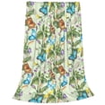 thumbnail image 2 of Honeii Meadow Plants And Butterflies Print Fleece Blanket - Throw Blanket for Bed, Sofa, Couch, Camping, and Travel , Microplush Ultra Soft Warm Blanket-60"x50", 2 of 7