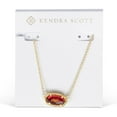 thumbnail image 4 of Kendra Scott Elisa Pendant Necklace in Red Berry, 14K Gold-Plated, 4 of 4