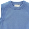 thumbnail image 3 of SERTGUTR Kids Sweater Vest Crew Neck Sleeveless Pullover Ribbed Trim Decorative Label Detail Classic Fit Everyday School Layering, 3 of 6