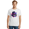 thumbnail image 2 of 80S-Synth Mens Graphic Tee, 100% Cotton, Casual Summer Wear BAA119, 2 of 2