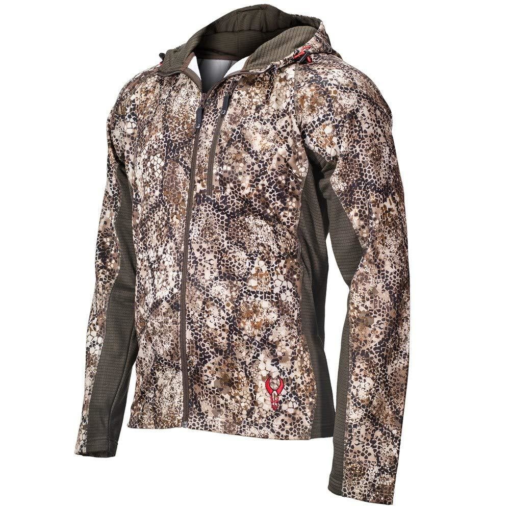 Badlands Badlands Men's Flex Full Zip Hoodie Stretch Fleece Panels