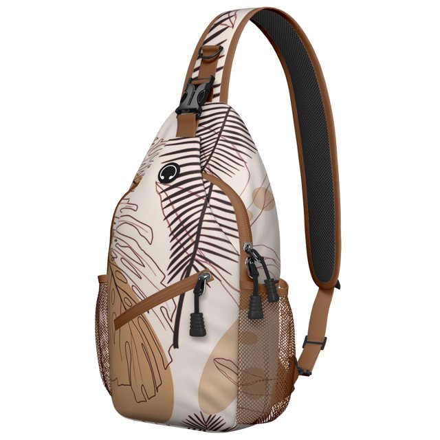 Sac à Dos de Voyage Géométrique Boho Chic Léger et Durable, Sac à Bandoulière à la Mode pour la Randonnée