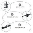 thumbnail image 2 of Overhead Phone Mount Clip On Suspension Arm Cell Phone Holder Desktop Mount, 2 of 6