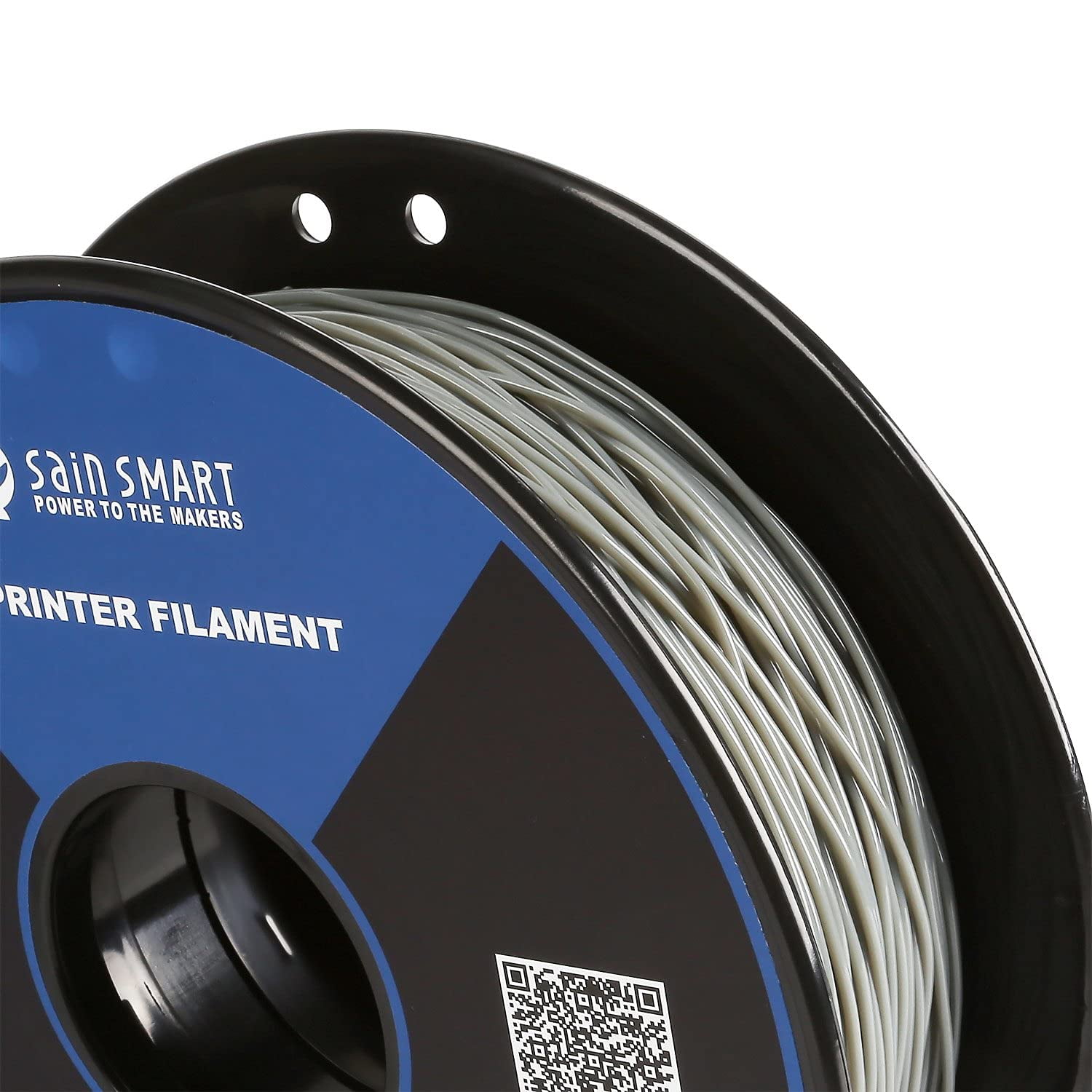 SainSmart - Gray Flexible TPU 3D Printing Filament, 1.75 mm, 0.8 kg, Dimensional Accuracy +/- 0.05 mm
