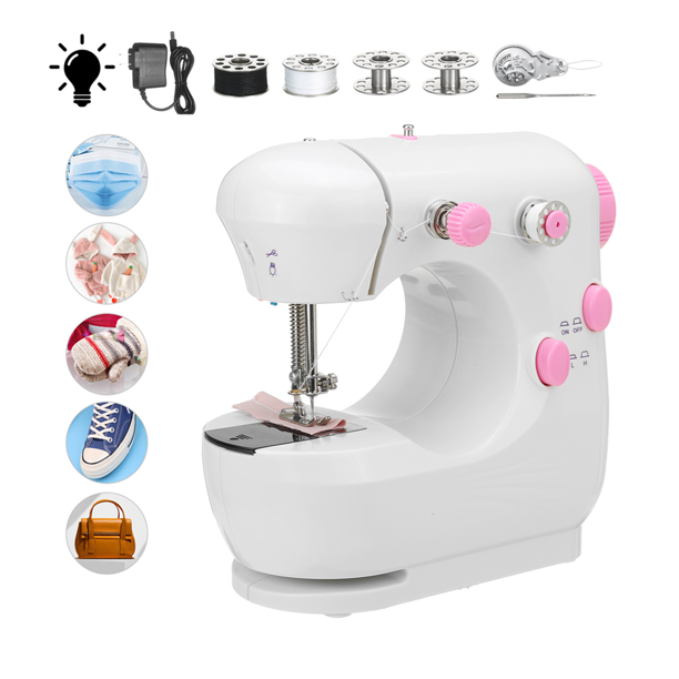 Desktop Sewing Machine with Sewing Kit Mini Sewing Machine for Beginner