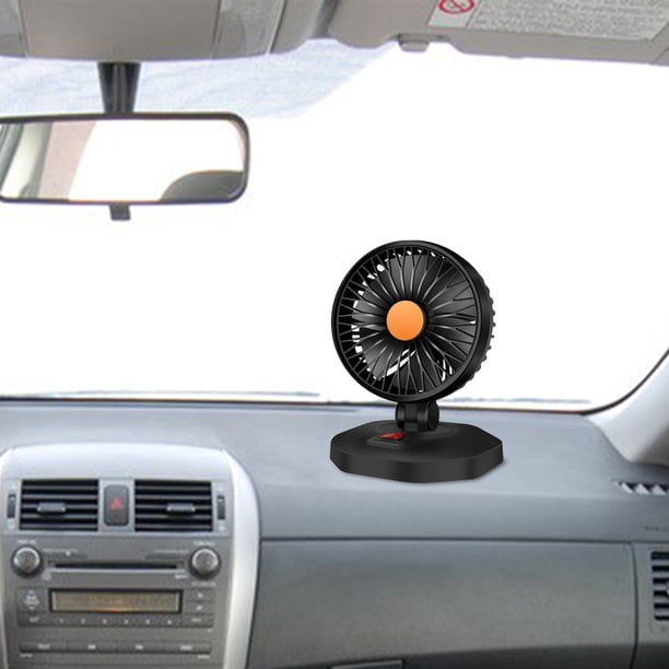XWSHYW Admirador Ventiladores con 6 Aspas, Circuladores con 2 Velocidades, Ventiladores Automotrices con Sedán, Suv, Rv, Barco, Automotores Vehiculares