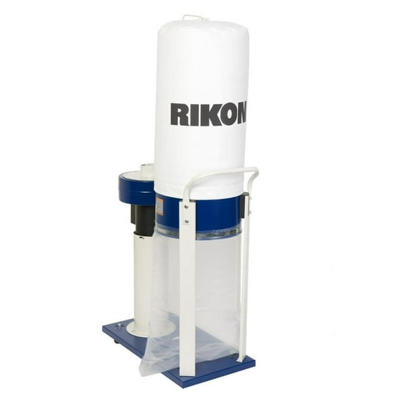 RIKON Power Tools 60-100 Dust Collector with Built In Casters, 1 Horsepower