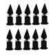 thumbnail image 1 of s 10 M5 Moto Parabrisas Pernos Tornillos Tuercas Sujetadores Reemplazos Negro Zulema tornillo de parabrisas, 1 of 8
