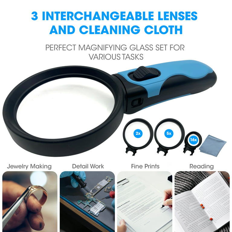 LED Magnifiers - Interchangeable