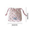 thumbnail image 3 of Small Cherrys Gingham Pouches For Organizing Jewelry Craft Office Supplies Portable Designs Red, 3 of 4