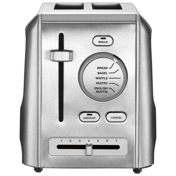 Cuisinart 2-Slice Custom Select Toaster Stainless Steel