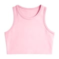 thumbnail image 2 of Conairie Girls Athletic Tank Top Breathable Workout Sleeveless Shirt For Play And Sports Comfortable Stretch Fit Youth Tee Pink 8-10 Y, 2 of 4