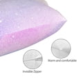 thumbnail image 5 of Kll Rainbow Unicorn Party Pillow Covers Envelope Closure,Super Soft And Cozy Fuzzy Fleece Pillow Case Cover 14"X20", 5 of 9