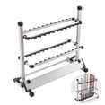 thumbnail image 3 of Soimiss Fishing Rod Rack Black Aluminum Durable Lightweight Fishing Rod Holder for Easy Storage and Display, 3 of 8