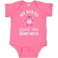 thumbnail image 3 of Inktastic My Auntie Loves Me Girls Bear Girls Baby Bodysuit, 3 of 5