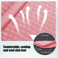 thumbnail image 5 of CxhicLuv Car Seat Cushion, Auto Seat Pad, 60x50x50cm Ventilated Gauze Sponge All-Season, Car Comfort Accessories Kit, Heat Dissipation & Support for Drivers, Commuters, Pink, 5 of 8