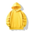 thumbnail image 2 of Gubotare Print Hoodies for Teen Girls Clothes for Teen Girls Hoodies Cute Sweatshirt Pullover Size 8-9 (Yellow,8-9 Years), 2 of 3
