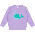 thumbnail image 2 of Inktastic Cute Singing Whale Toddler Sweatshirt, 2 of 4