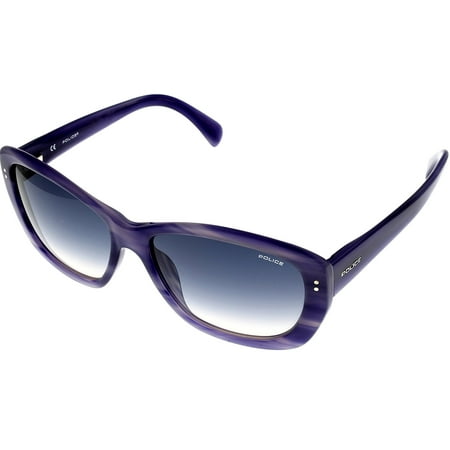 Police Sunglasses Women Violet Butterfly S1676 06XD Size: Lens/ Bridge/ Temple: 58-16-140