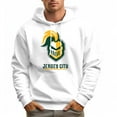 thumbnail image 2 of Men's 100% Cotton JERSEY CITY Hoodie 330g Heavy Pocket Hood, 2 of 16