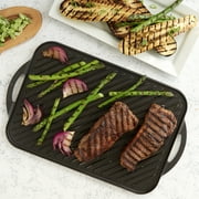 Nordic Ware Deluxe 16.8 x 11.6 Nonstick Cast Aluminum Reversible Grill Griddle