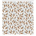 thumbnail image 3 of Ambesonne Sweets Shower Curtain, Yummy Desert Gelato, 69"Wx75"L, Pearl Pale Caramel, 3 of 3