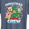 thumbnail image 3 of SpongeBob SquarePants - Christmas Crew - Women's Lightweight French Terry Pullover, 3 of 6