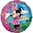thumbnail image 3 of Minnie Mouse 3rd Birthday Party Supplies and Pink Bow 13 pc Balloon Decorations, 3 of 9