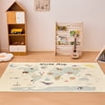 thumbnail image 3 of Sleep Zone 3×5 Feet Kids Carpet Playmat Rug, Play Learn and Have Fun Safely, Kids Baby Children Educational Play Mat for Bedroom Play Room Game Safe Area, World Map, 3 of 13