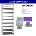 thumbnail image 2 of Zapatera Multifuncional de 9 Niveles para almacenar 27 pares de zapatos o ropa CHIC-FANTASY  TORRE EIFFEL, PARIS, 2 of 7