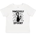 thumbnail image 3 of Inktastic Pawsitively Spooky Skeleton Cat with Ghosts and Crosses Boys or Girls Baby T-Shirt, 3 of 5