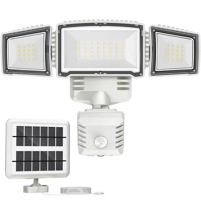 Toystoory Luces de pared alimentadas por energía solar para exteriores, patio, jardín, patio trasero, camino, lámpara recargable automática, accesorio Iluminación y accesorios Sin controlador Toystoory HA073293-01
