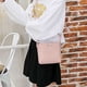 thumbnail image 2 of Bolso de hombro de piel sintética, minibolso sencillo para teléfono móvil, bolso de hombro para mujer (rosa), 2 of 6