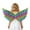 Multicolour, variant on Wings for Kids Feather Wings Outfits for Performance Dance Play Multicolour One Size