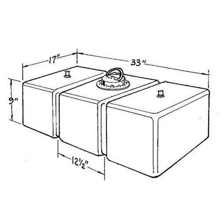 JAZ Circle Track Fuel Cell 22-Gallon 200-122-01 JAZ Circle Track Fuel Cell 22-Gallon 200-122-01