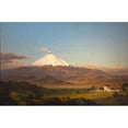 thumbnail image 3 of Frederic Edwin Church 14x11 Black Modern Framed Museum Art Print Titled - Cotopaxi (1855), 3 of 5