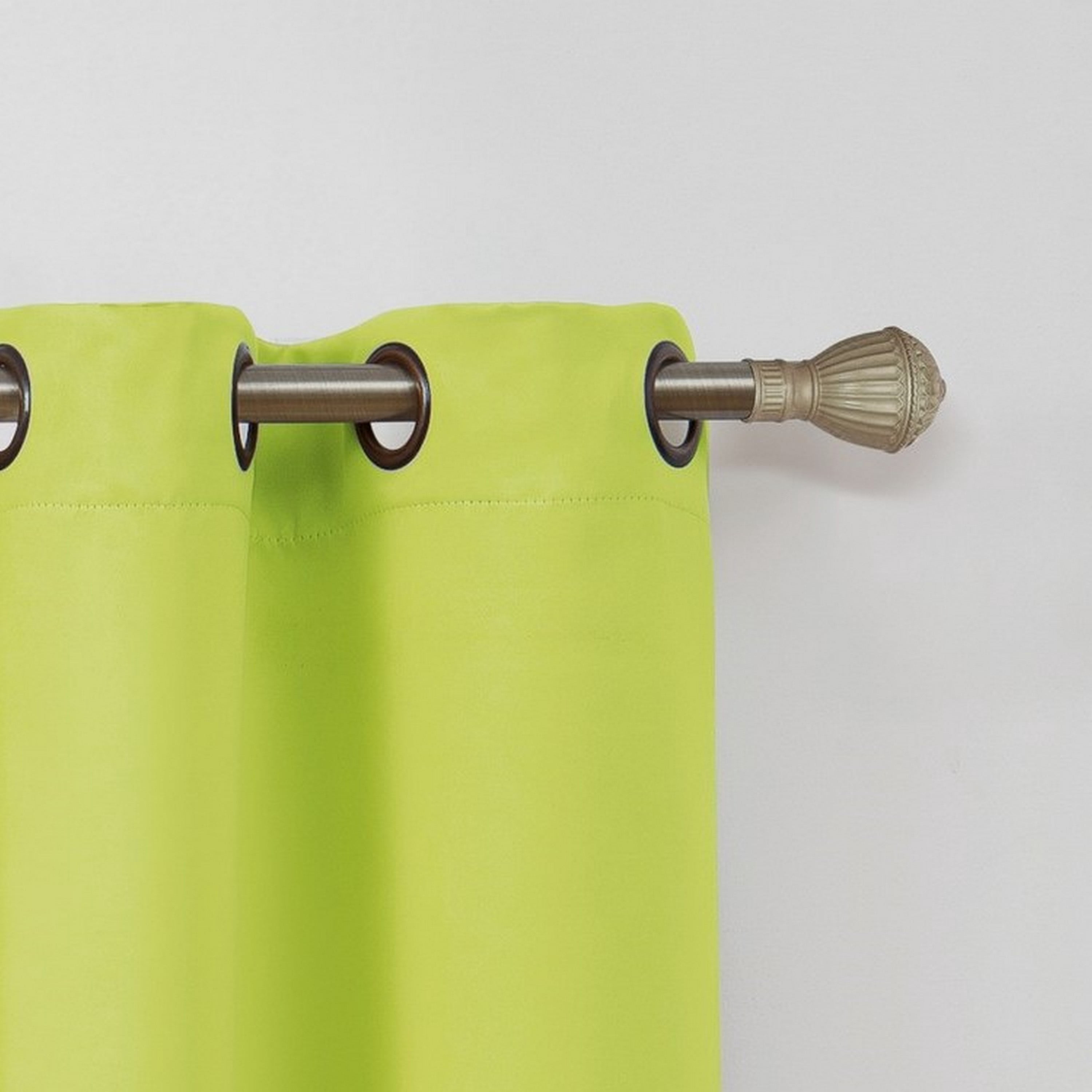 VCNY Home Neil Green Solid Grommet Blackout Curtain Panel, 52" x 63"