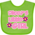thumbnail image 3 of Inktastic Daddy's Little Girl Girls Baby Bib, 3 of 4