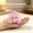 Pink, variant on Mystery Dumpling Plush Edition, 3.9 inch Rainbow Dumpling Squishy RMS, Compact Desk Fidget and Giftable Food Shaped Squishy Toys