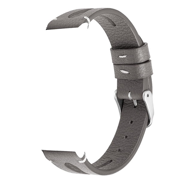 Reemplazo para Fitbit Charge 3 Pulsera de cuero Estilo hueco Muñequera ajustable Reemplazo de correa Monstrate PJ7400-11