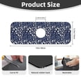 thumbnail image 2 of Zufioo Plant Kitchen Sink Splash Guard, Faucet Mat Splash Catcher, uper Absorbent Microfiber Sink Protector Mat,Kitchen Sink Mat，Bathroom Countertop Protect Ma, 2 of 7